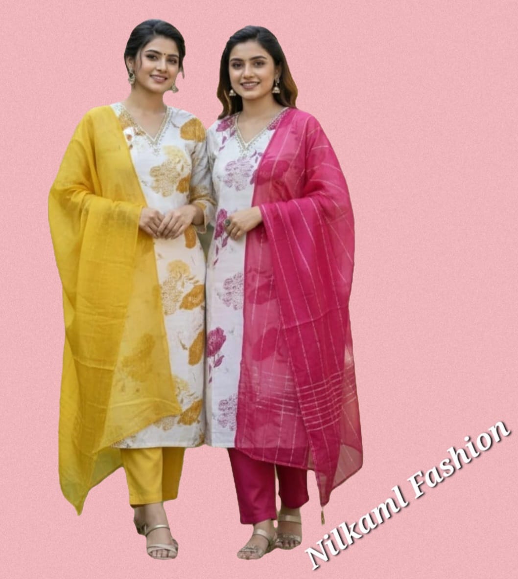 Vatican Silk Cream Floral Print