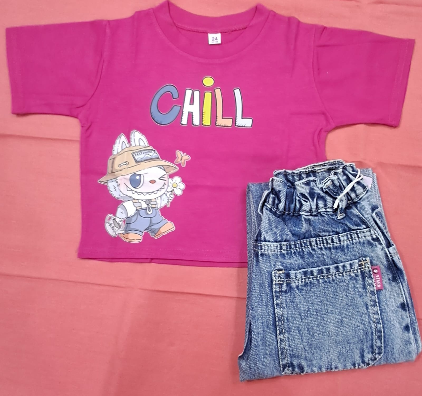 Denim Jeans pant and T - shift