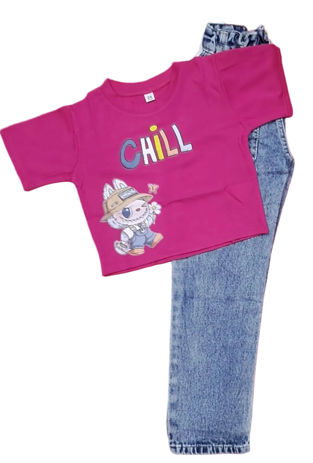 Denim Jeans pant and T - shift