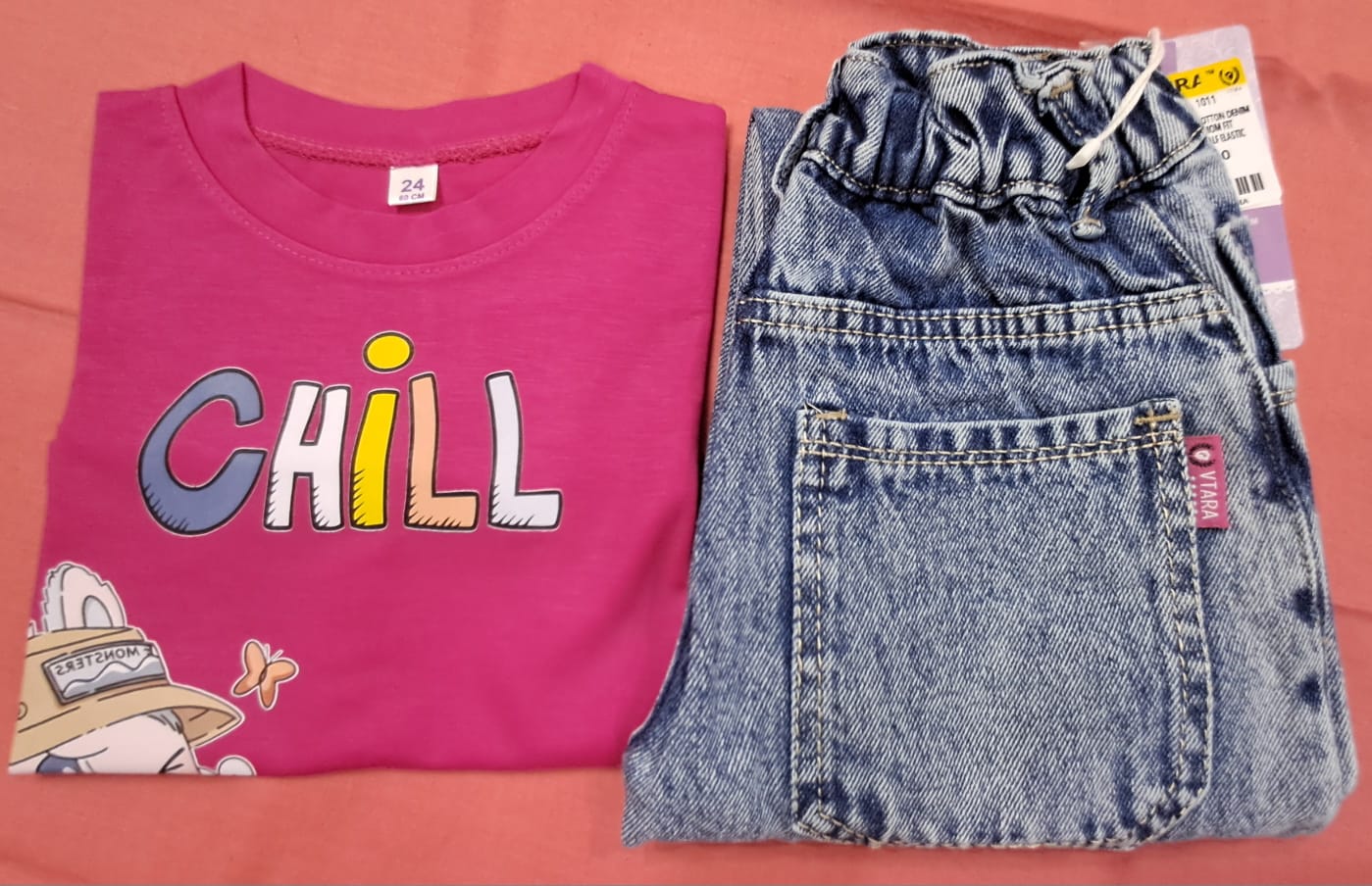 Denim Jeans pant and T - shift