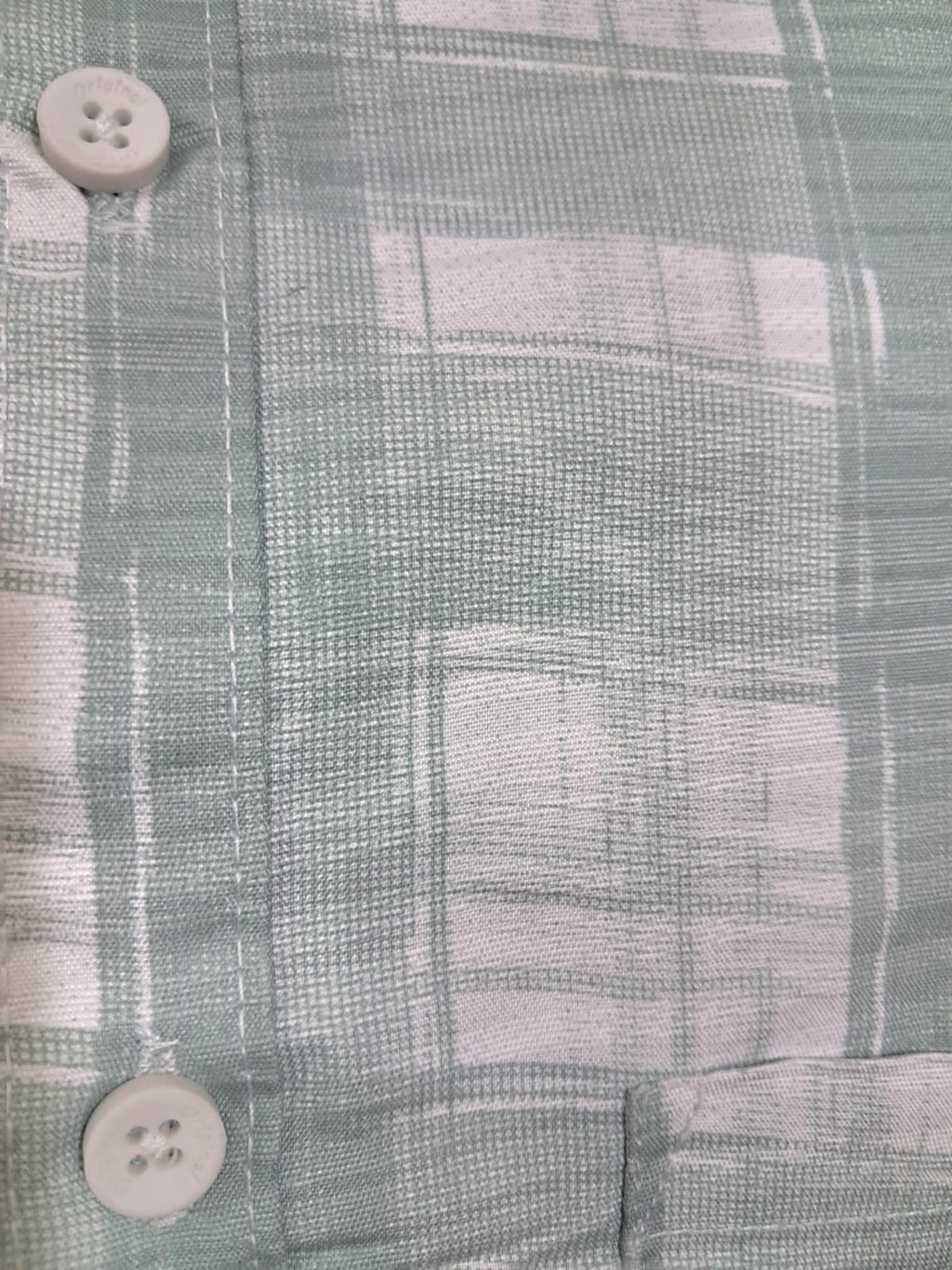 Mint Green Checkered Casual Shirt