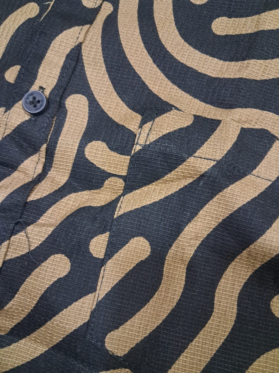 Trendy  Abstract Pattern Shirt