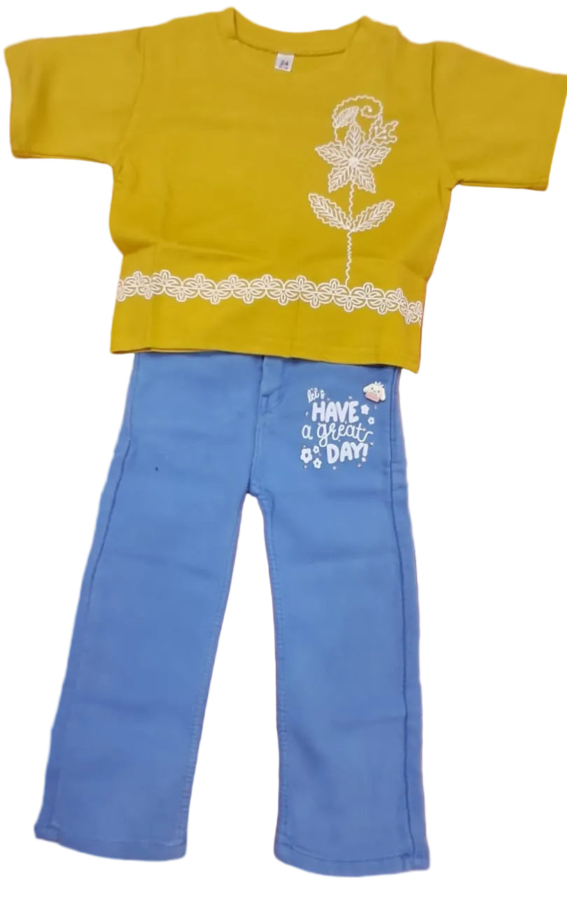 Denim Jeans Pant and t-shift