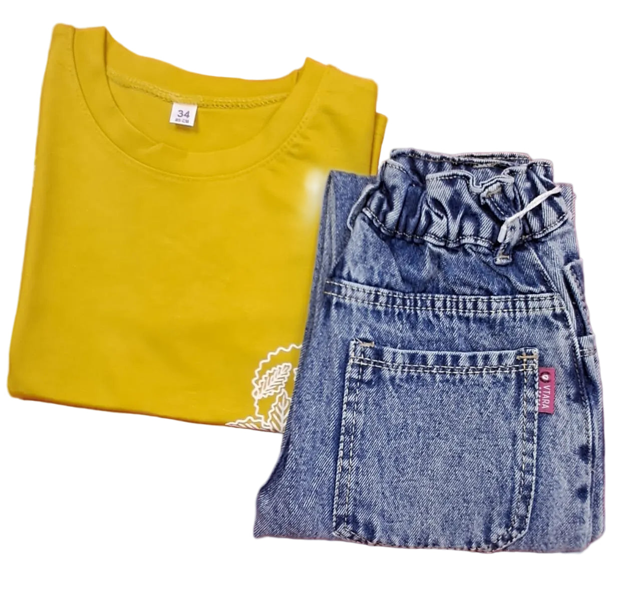 Denim Jeans pant and T- shirt